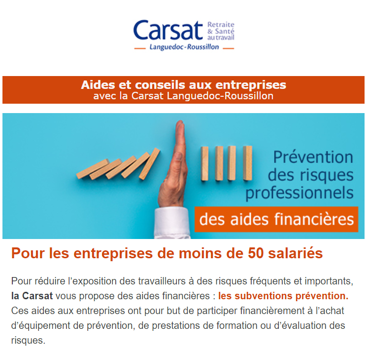 Aides CARSAT